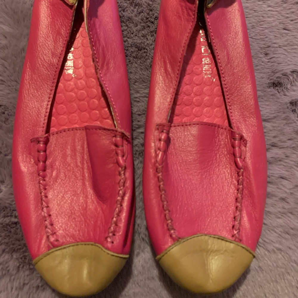 Genuine Leather Flat Shoes. Brand new.